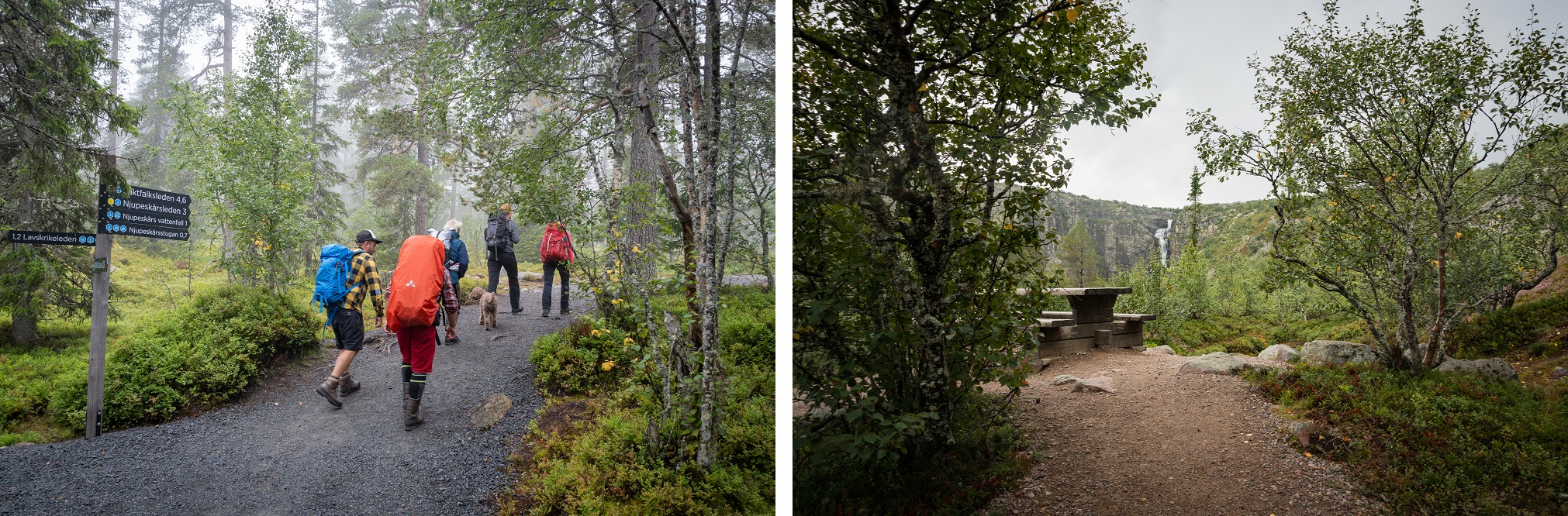 Wanderung im Nationalpark